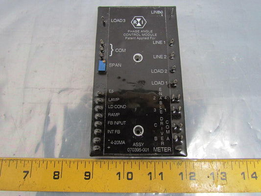 Research Inc 070395-001 Phase Angle Control Module PA Firing Circuit 6.0 664 G