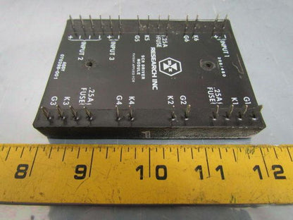 Research Inc 070398-001 3500-0032 SCR Driver Module 208/480V 3 Phase 9.0 664/KG