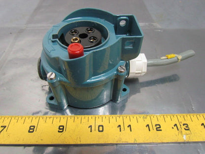 ML Weatherproof Receptacle Housing 4-Pin Female Outdoor Plug Socket 10A-380/415V