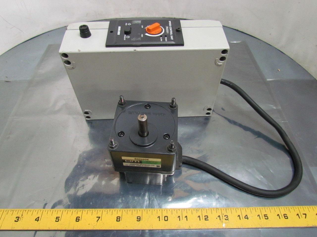 AXUM425 Brushless DC Motor w/Speed Control Unit AXUD25CY 25Watt 1/30 HP 230V 1PH