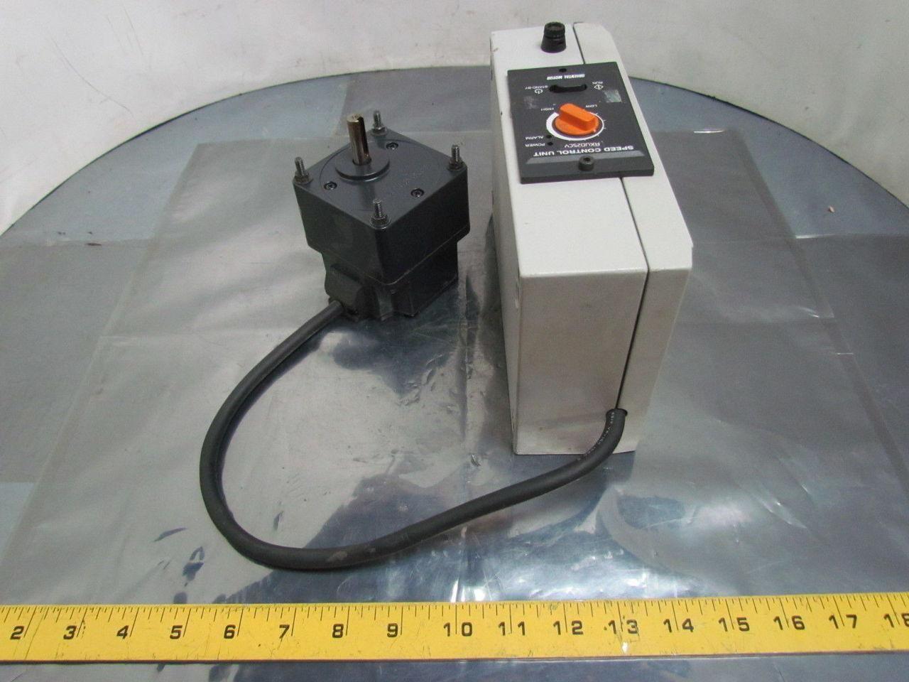 AXUM425 Brushless DC Motor w/Speed Control Unit AXUD25CY 25Watt 1/30 HP 230V 1PH