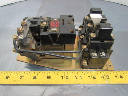 709-AOD16 709-A0D16 Motor Starter 3-Pole 120V Coil Ser K Size 0 N22 Overloads