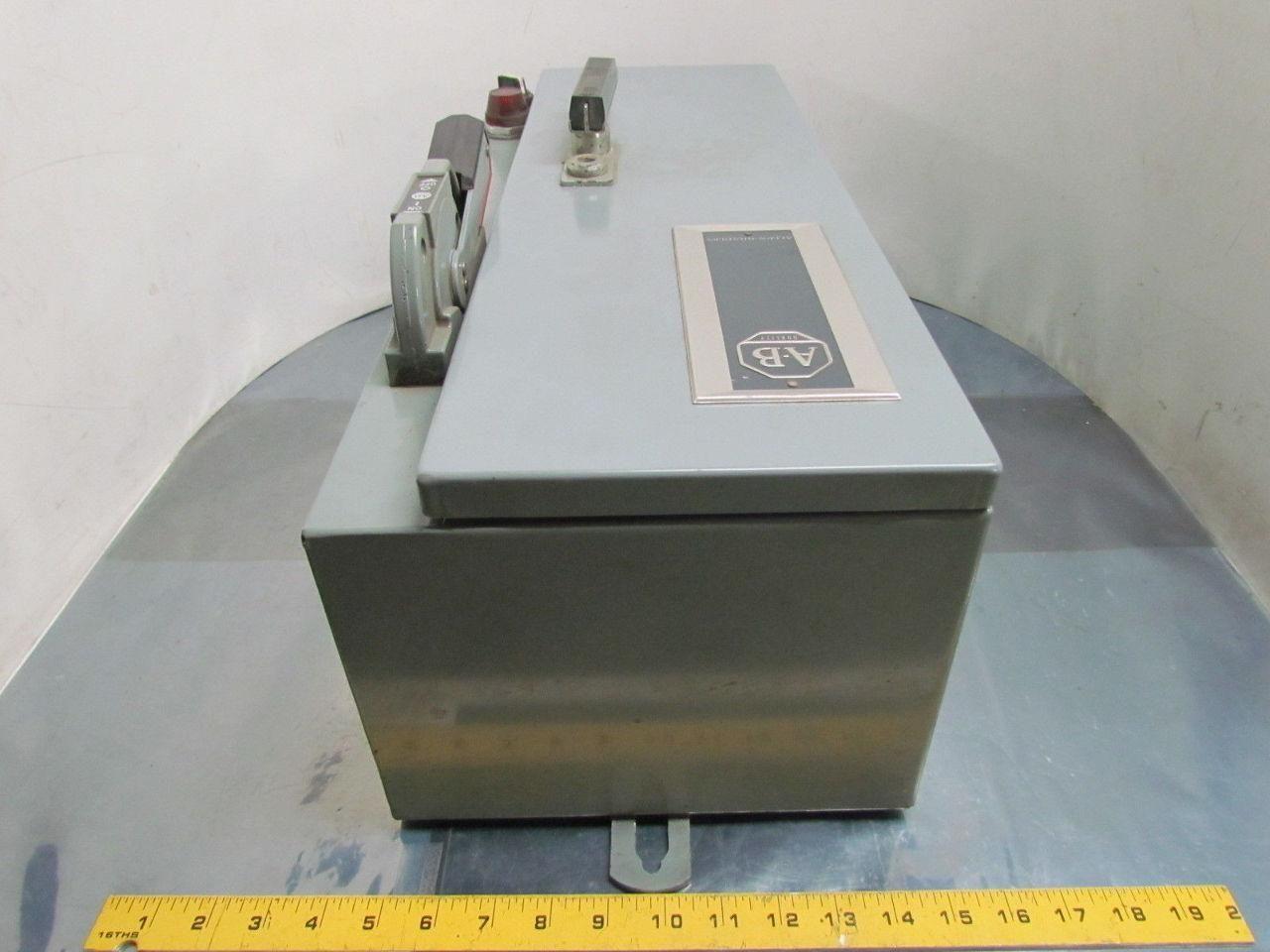 Allen Bradley 512-BJB-6P-24R Combination Motor Starter Sz 1 30A 10HP