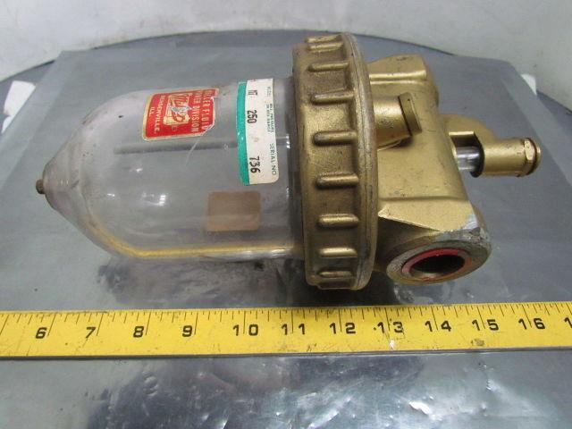 Miller Fluid Power M7 606-6 Pneumatic In-Line Lubricator 3/4" NPT 250 PSI