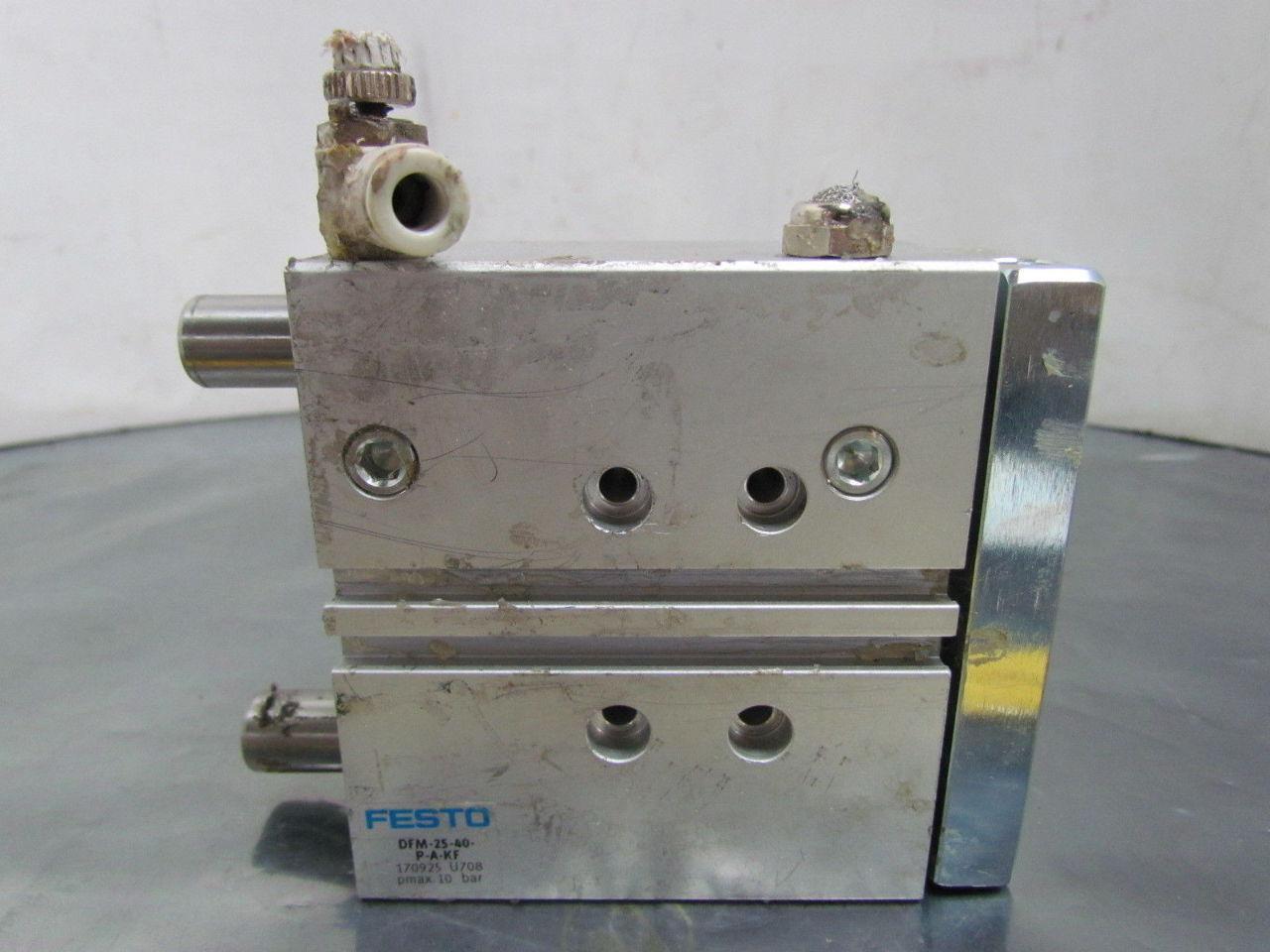 Festo Double Acting Pneumatic Guided Drive Cylinder 25mm Bore 40mm Stroke