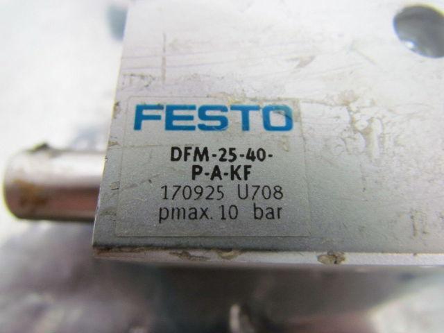 Festo Double Acting Pneumatic Guided Drive Cylinder 25mm Bore 40mm Stroke