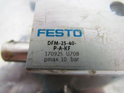 Festo Double Acting Pneumatic Guided Drive Cylinder 25mm Bore 40mm Stroke