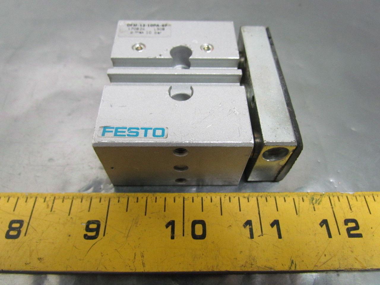 Festo Pneumatic Guided Drive Double Action Air Cylinder 12mm Bore 10mm Stroke