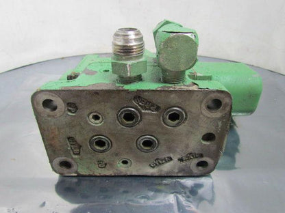 Rexnord 1/2" Hydraulic Directional Valve Subplate 115V Solenoid 3000 PSI 1/2"NPT