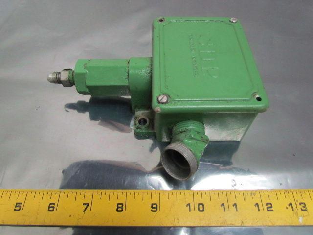 Static O Ring 19NN-K45-PP Pressure Switch 200-1500 PSI 1/4" NPT Port