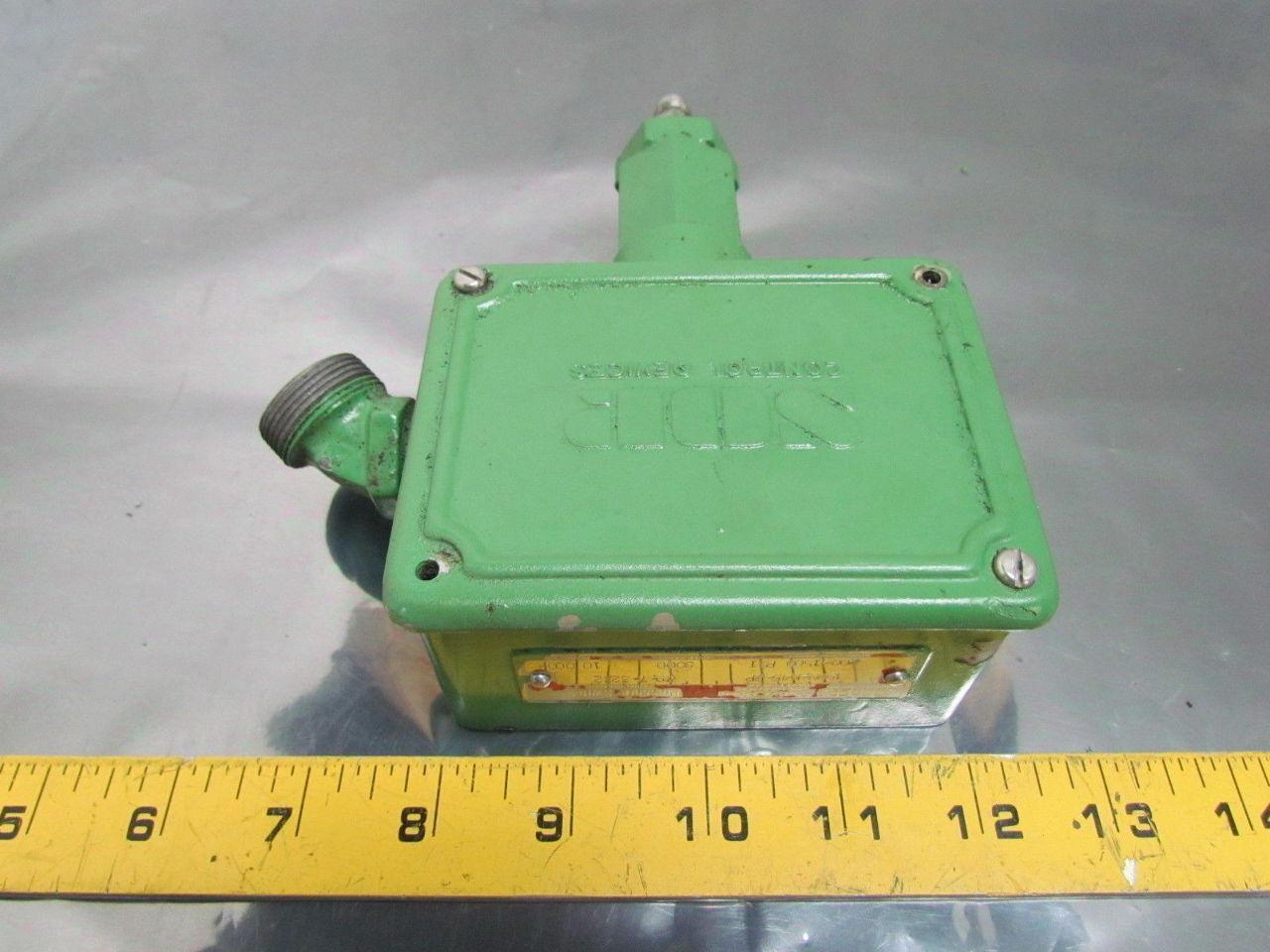 Static O Ring 19NN-K45-PP Pressure Switch 200-1500 PSI 1/4" NPT Port