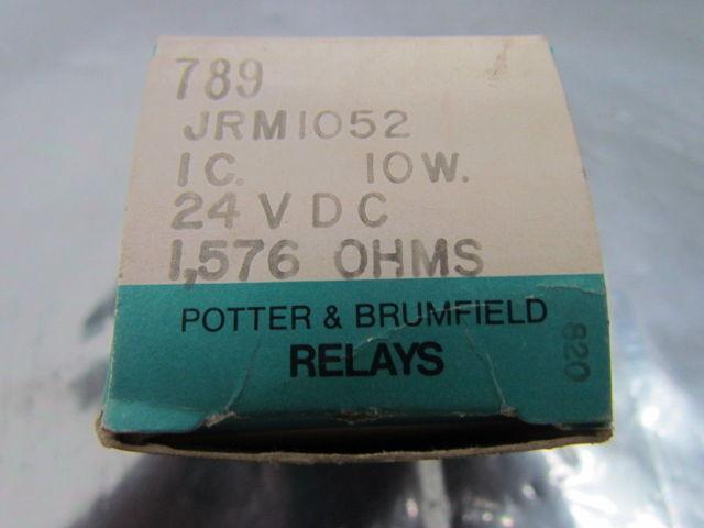 Potter & Brumfield JRM-1052 JRM1052 Relay 24VDC Electromagnetic NIB