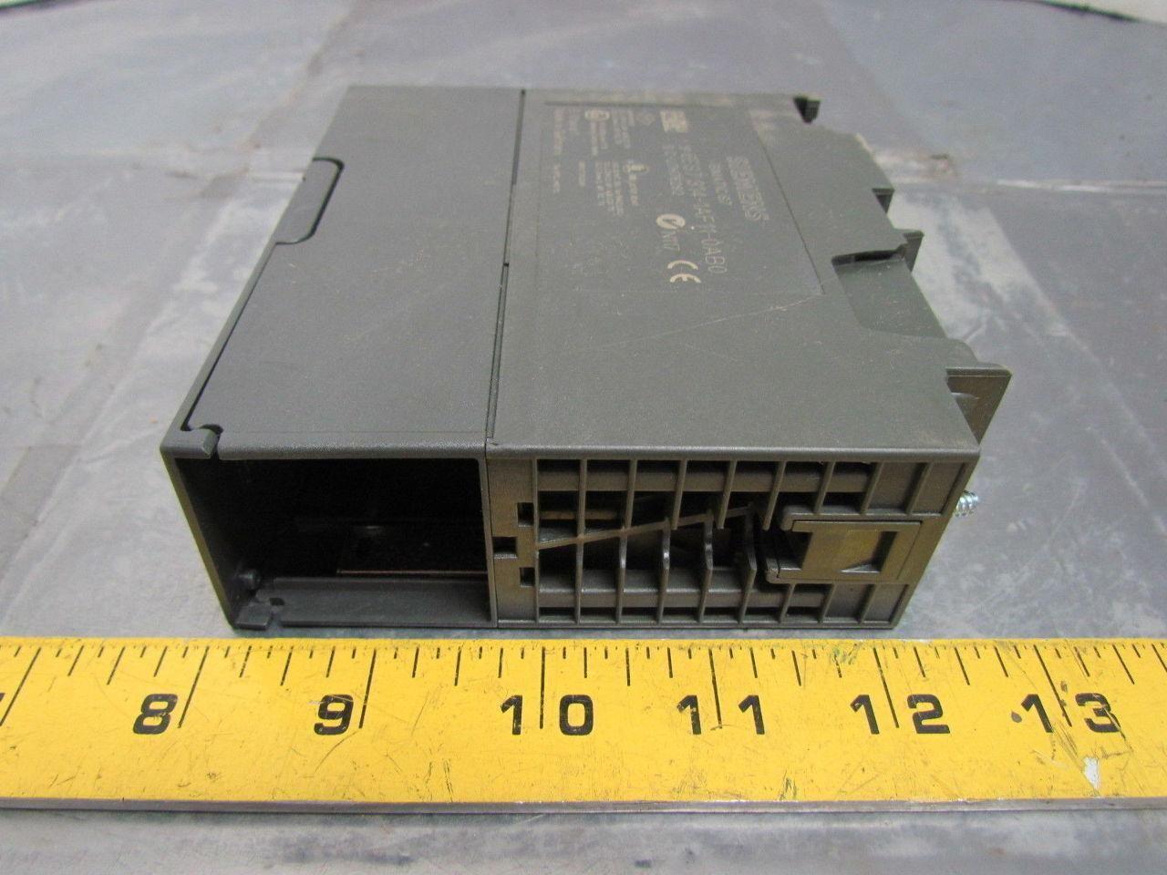 Siemens 6ES7 314  Simatic S7 CPU 314 Standard Controller W/Memory Card 24VDC