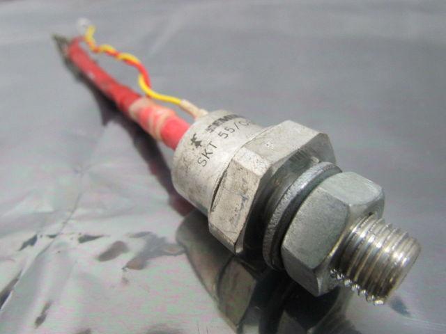 Semikron SKT 55/06C K2 330-011-0001 8532U TO-94 Thyristor w/1/2"-20 Stud