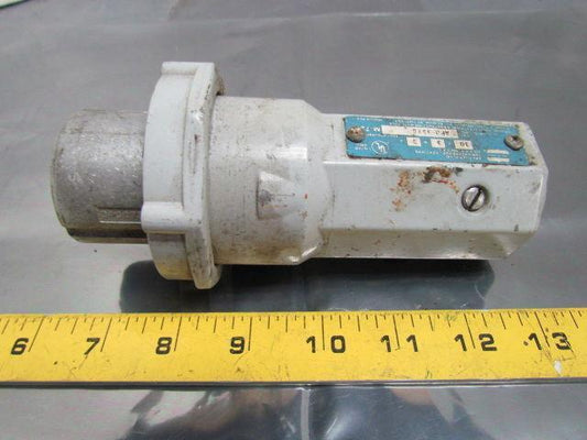 Arktite Connector Plug 30A 600VAC 250VDC 3 Pole 3 Wire Pin + Sleeve Type Male