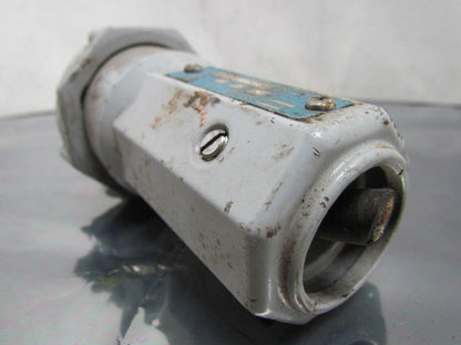 Arktite Connector Plug 30A 600VAC 250VDC 3 Pole 3 Wire Pin + Sleeve Type Male