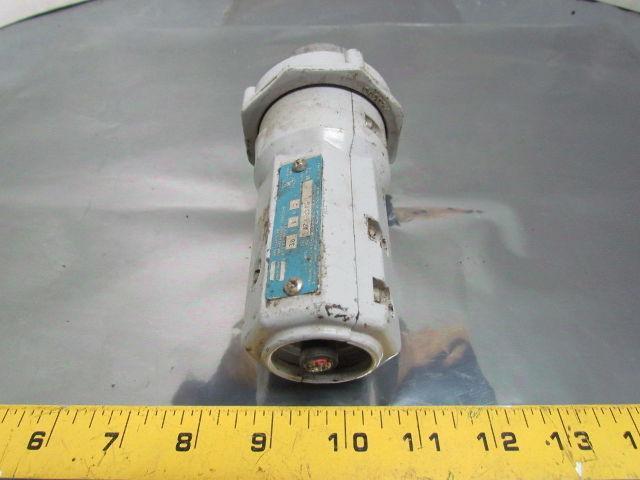 Arktite Connector Plug 30A 600VAC 250VDC 3 Pole 3 Wire Pin + Sleeve Type Male