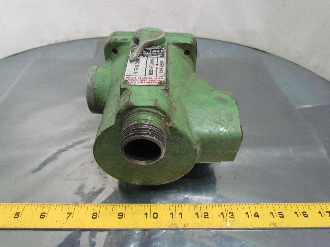 ROSAEN 10-S-149-M-3-CC-1-50 Tell Tale Hydraulic Filter 1" NPT Ports