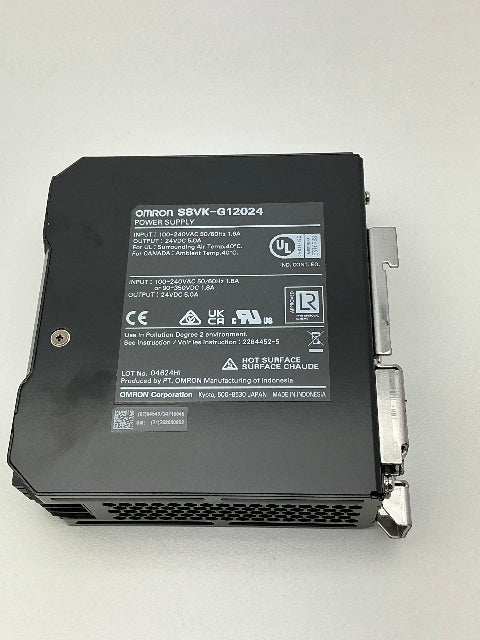 2x Omron S8VK-G12024 DIN-Rail Switching Power Supply 24V 5A 120W Like New