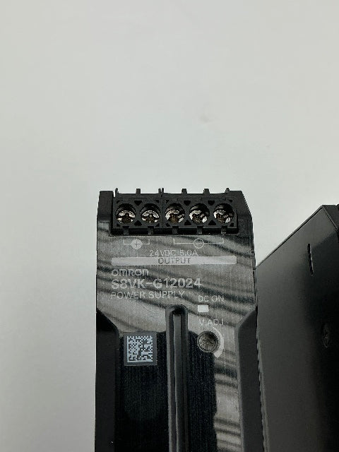 2x Omron S8VK-G12024 DIN-Rail Switching Power Supply 24V 5A 120W Like New