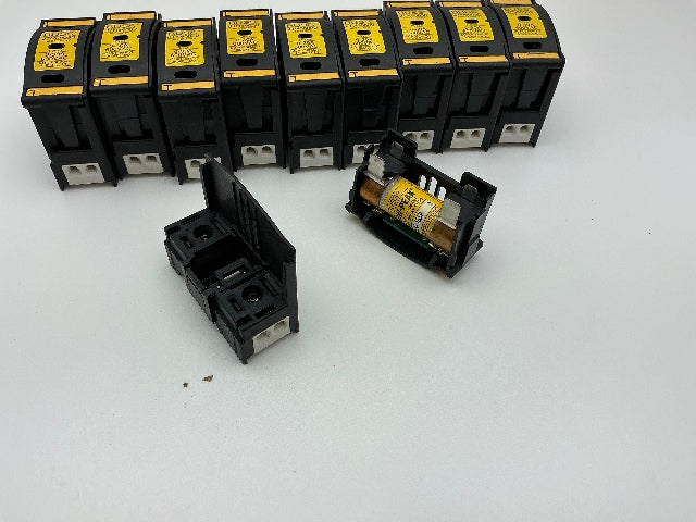 Bussmann JTN60030 Class J Fuse Holders 0-30A 600VAC, Ten-Piece Lot, Like New