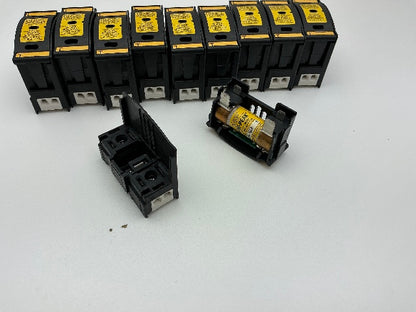 Bussmann JTN60030 Class J Fuse Holders 0-30A 600VAC, Ten-Piece Lot, Like New
