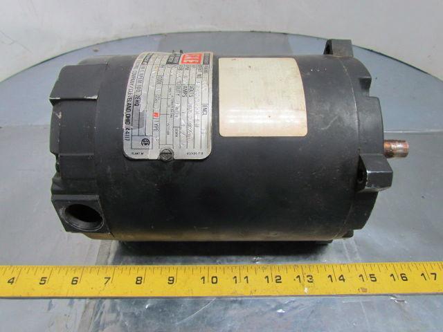 Reliance Electric A77V9922M 1275 AC Motor 1/4HP 3PH 56C 1730 RPM 208-230/460V