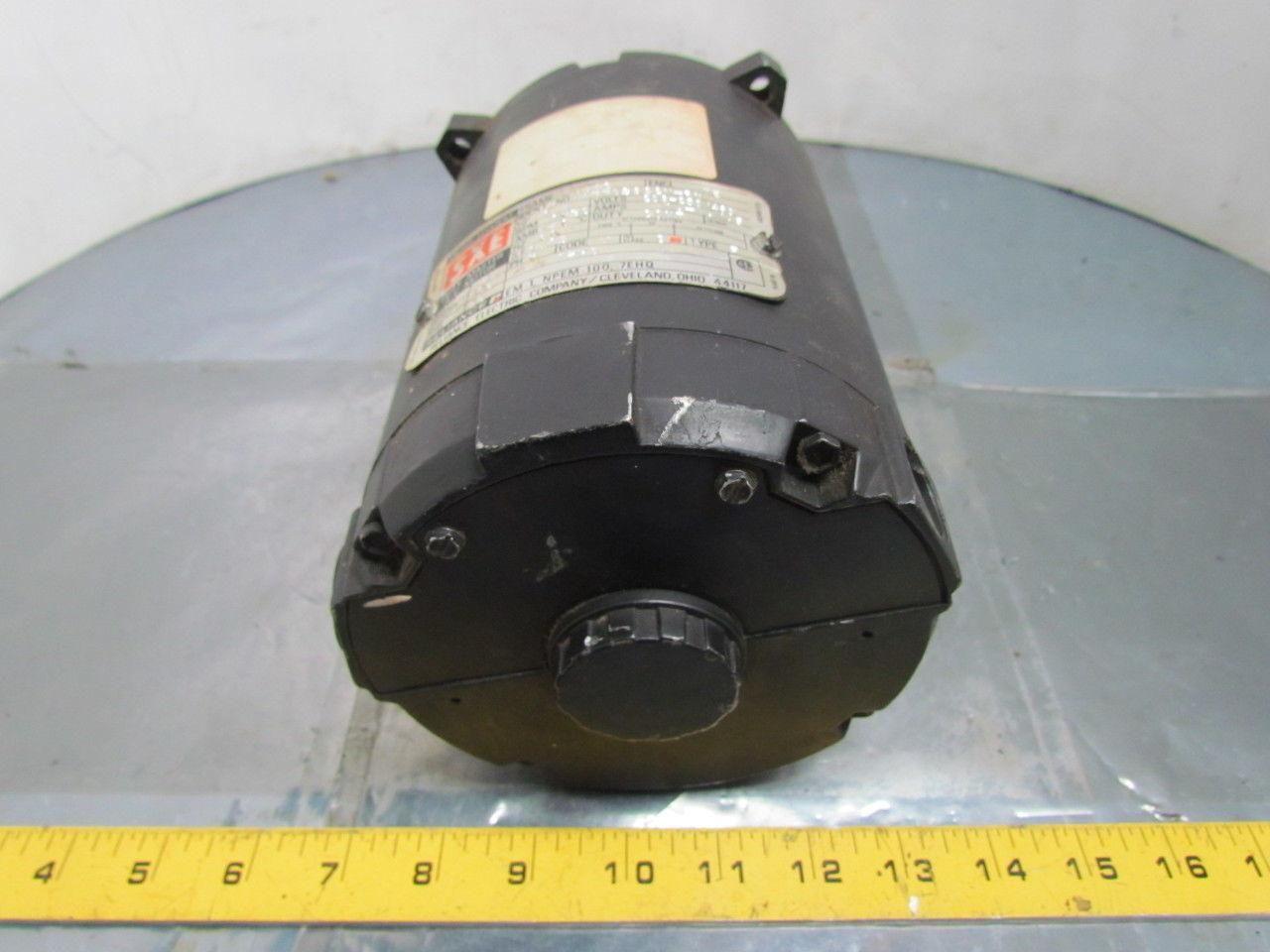 Reliance Electric A77V9922M 1275 AC Motor 1/4HP 3PH 56C 1730 RPM 208-230/460V