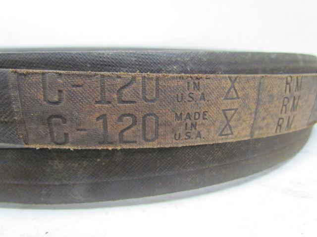 Durkee Atwood C-120 V-Belt Section-C 7/8" Wide 124" Outside Length