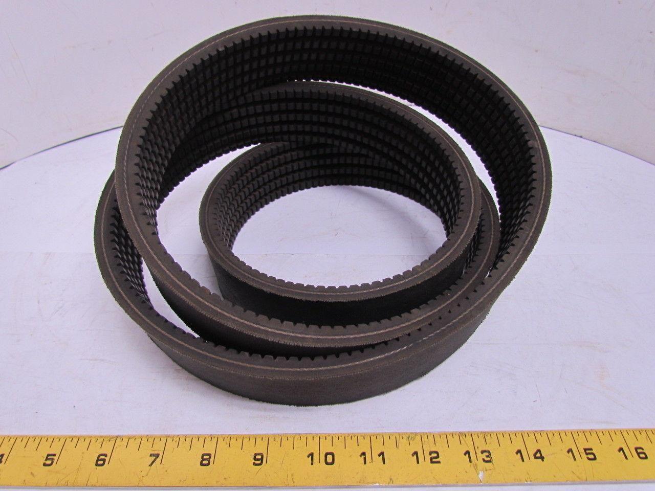 DA358 3VX750 Ribbed Wedge Cogged V-Belt 5-Rib 3VX 1.93" Wide 75" Outer Length