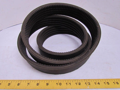 DA358 3VX750 Ribbed Wedge Cogged V-Belt 5-Rib 3VX 1.93" Wide 75" Outer Length