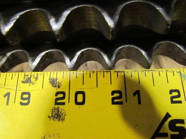 60-4 chain Vintage Sprocket Gear Combo Cast Iron 33-1/2"x7" Industrial Steampunk