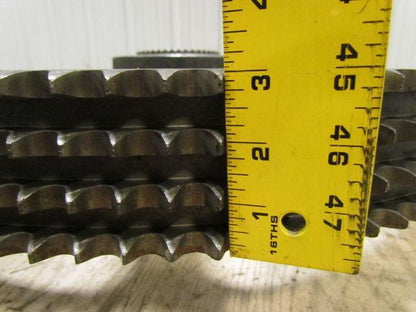 60-4 chain Vintage Sprocket Gear Combo Cast Iron 33-1/2"x7" Industrial Steampunk