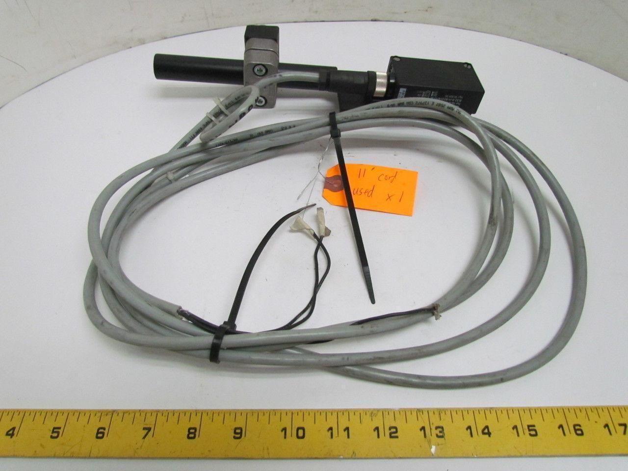 Reflex Light Beam Switch RL32 Series w/11' Of Cable + Adjustable Mount 10-30V DC