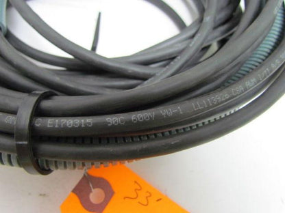 V-1W 4 Pin Socket Angled Screw Terminal PG7 Screwed Connection 33' 20AWG Cable