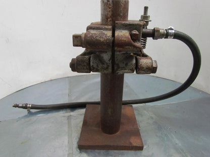 PC-8-2-1 PC-8-1-1 Pneumatic Adjustable Post Clamp 0-6-1/2" Clamp Capacity