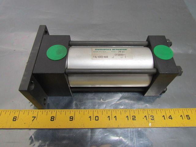 Numatics Actuator F1AL-03A3D-AAA0 Pneumatic Air Cylinder 2" Bore 3" Stroke