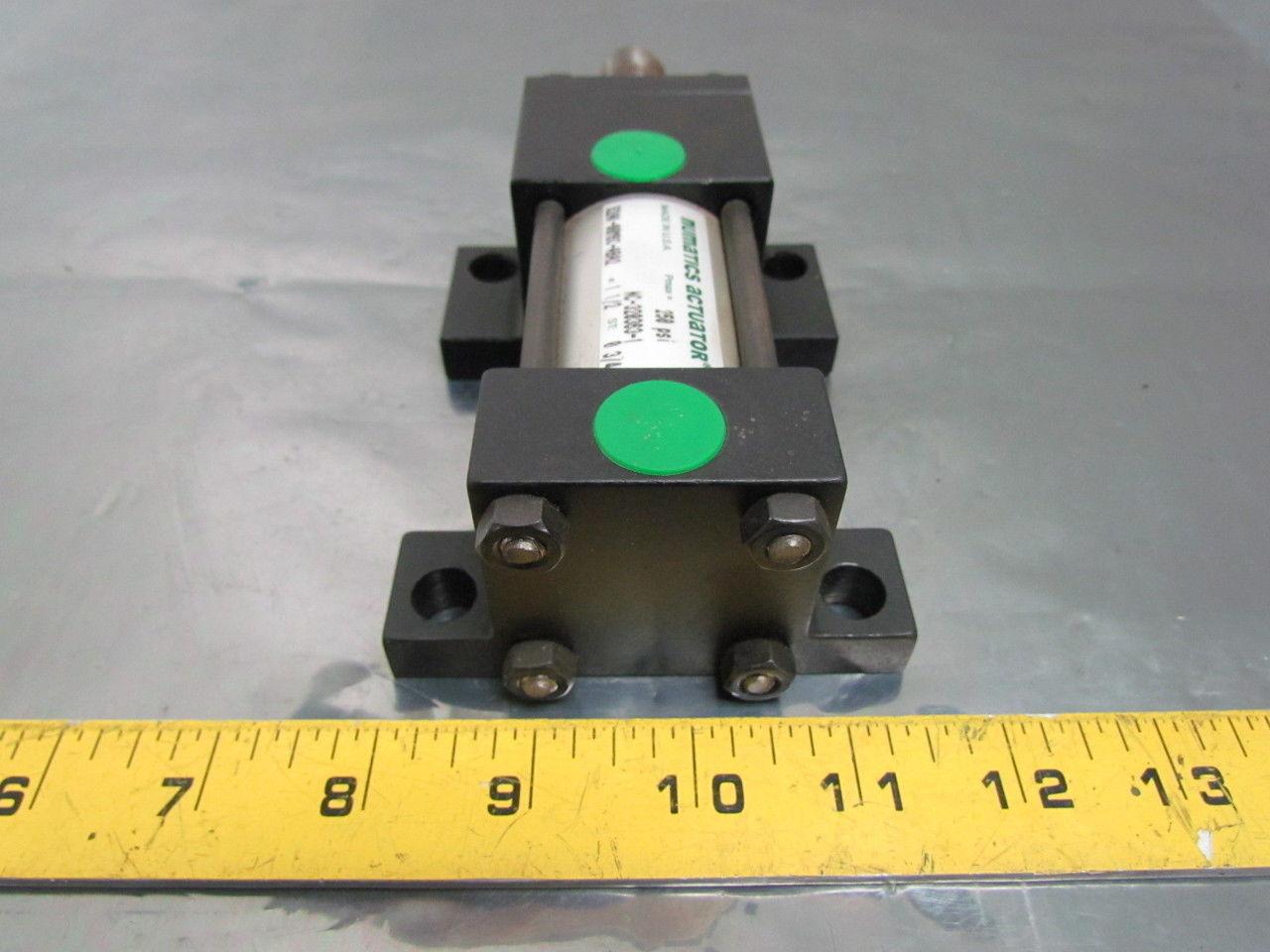 Numatics Actuator S2AK-00M6C-ABA2 Pneumatic Air Cylinder 1-1/2" Bore 3/4" Stroke