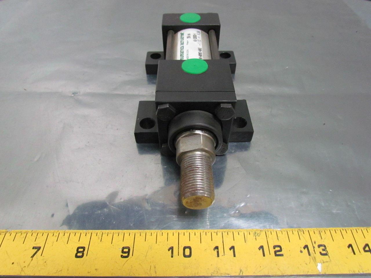 Numatics Actuator S2AK-00M6C-ABA2 Pneumatic Air Cylinder 1-1/2" Bore 3/4" Stroke