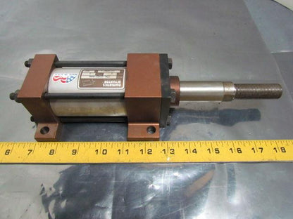 Numatics ZZAL-02A5D-AAA0 Pneumatic Air Cylinder 2" Bore 2" Stroke Extended Rod