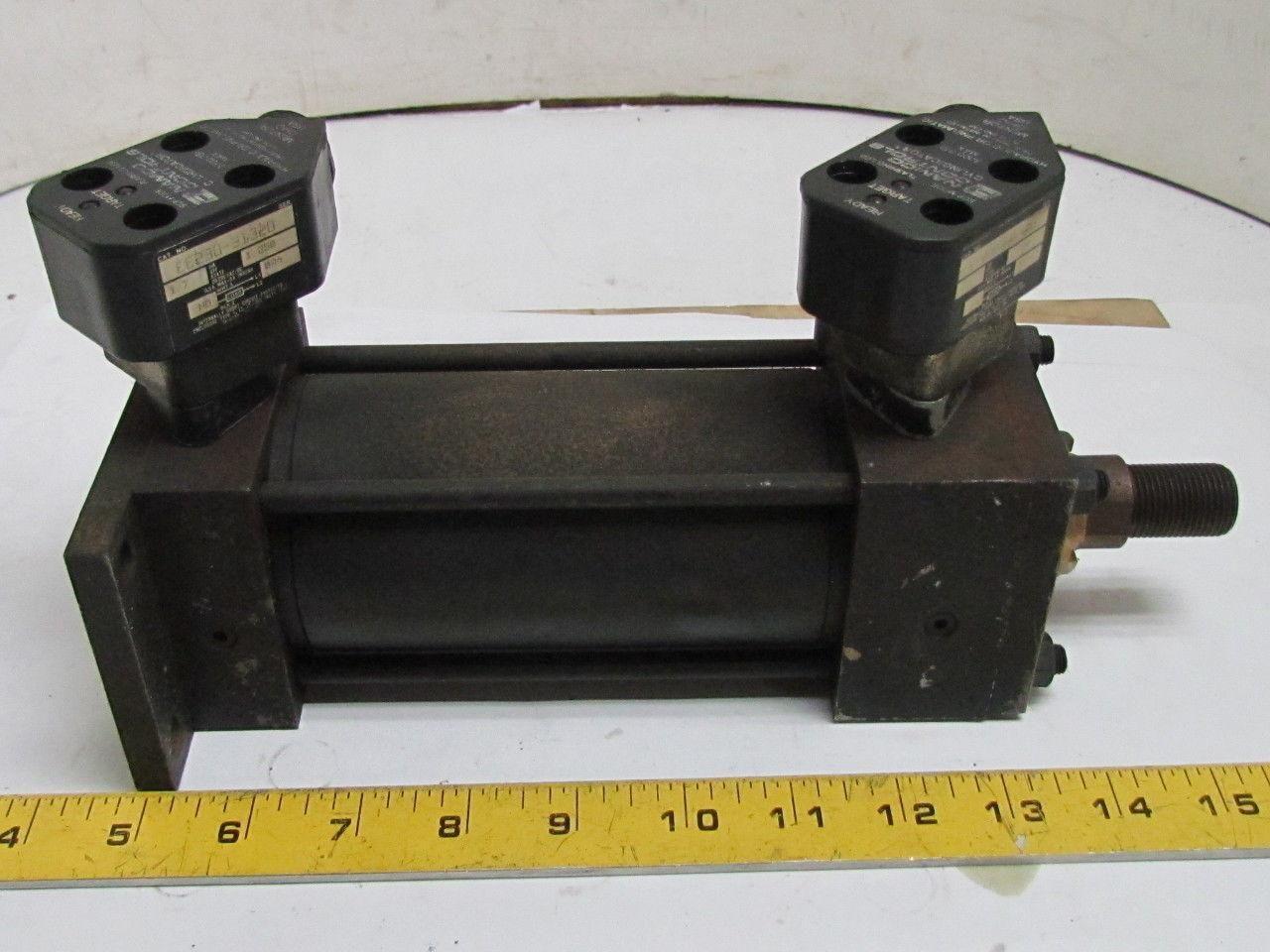 Parker CH2AS34C Pneumatic Air Cylinder 2-1/2" Bore 4" Stroke Series 2A