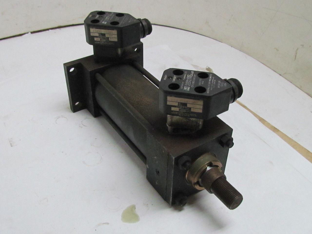 Parker CH2AS34C Pneumatic Air Cylinder 2-1/2" Bore 4" Stroke Series 2A