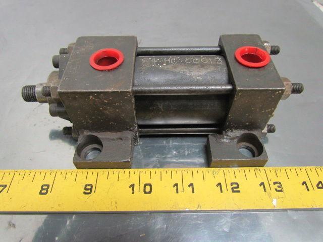 Schrader Bellows FAA100521 Pneumatic Air Cylinder 1-1/2"Bore 1" Stroke Side Lugs