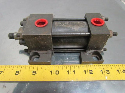 Schrader Bellows FAA100521 Pneumatic Air Cylinder 1-1/2"Bore 1" Stroke Side Lugs