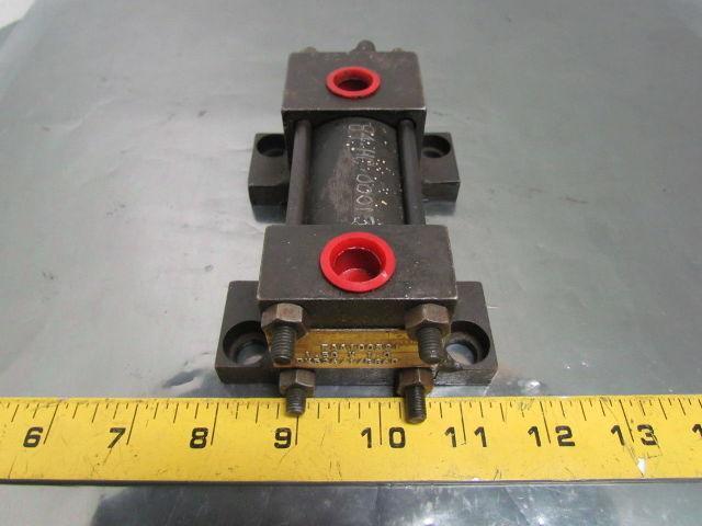 Schrader Bellows FAA100521 Pneumatic Air Cylinder 1-1/2"Bore 1" Stroke Side Lugs