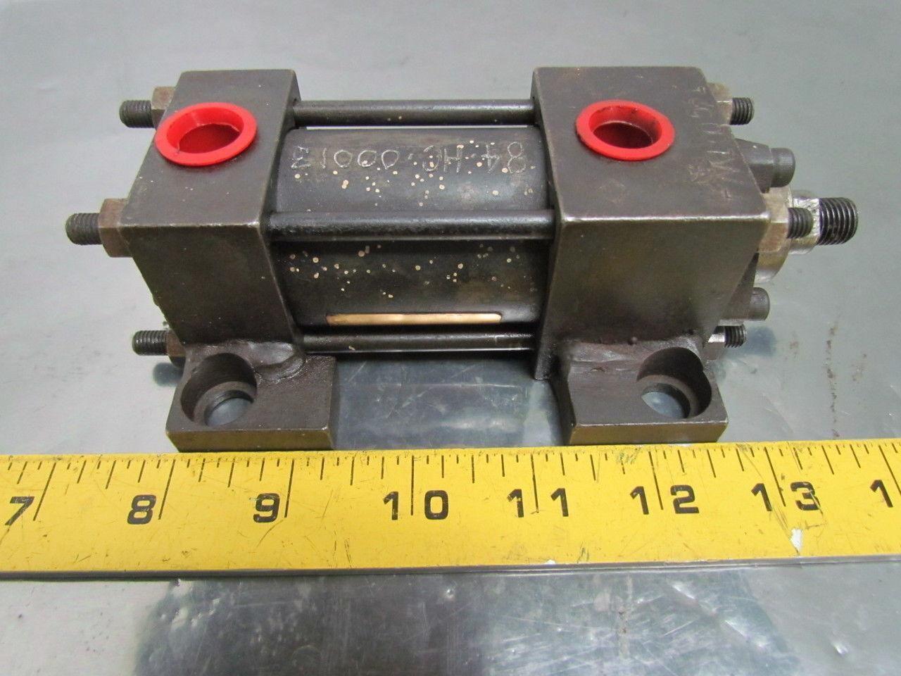 Schrader Bellows FAA100521 Pneumatic Air Cylinder 1-1/2"Bore 1" Stroke Side Lugs