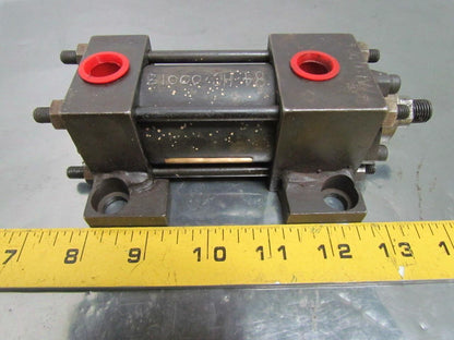 Schrader Bellows FAA100521 Pneumatic Air Cylinder 1-1/2"Bore 1" Stroke Side Lugs