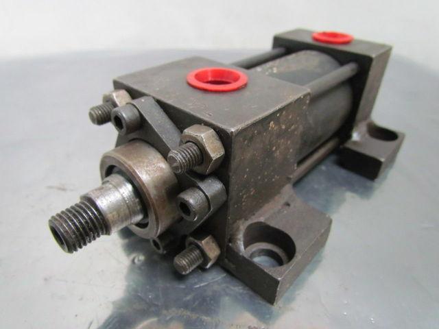 Schrader Bellows FAA100521 Pneumatic Air Cylinder 1-1/2"Bore 1" Stroke Side Lugs