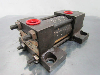 Schrader Bellows FAA100521 Pneumatic Air Cylinder 1-1/2"Bore 1" Stroke Side Lugs