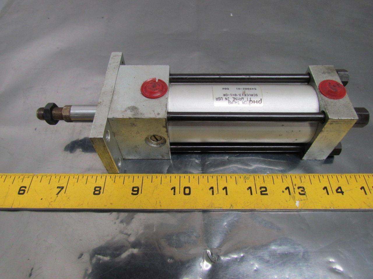 PHD SCAVCF13/8X1-DR Pneumatic Air Cylinder 1-3/8" Bore 1" Stroke Spring Return